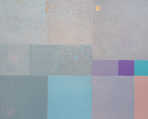 Marcel CALOÏAN - Painting - Pastel (Carrés avec les carrés..! )