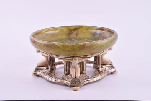 Johann Philipp Ferdinand PREISS - Escultura - Maidens supporting bowl