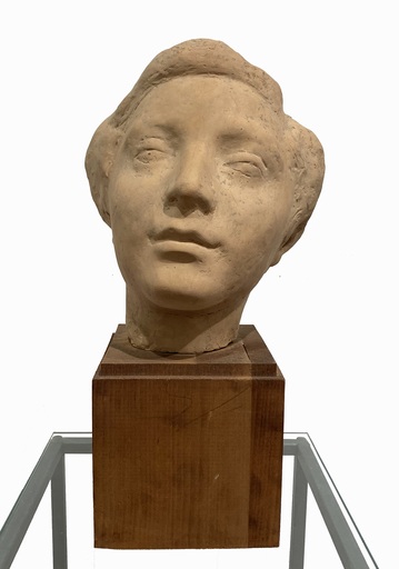 Bruno CALVANI - Skulptur Volumen - Volto di donna