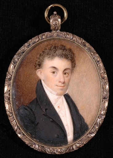 William LEWIS - Miniature - American Portrait Miniature