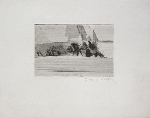 Jacques VILLON - Print-Multiple - Bord de mer
