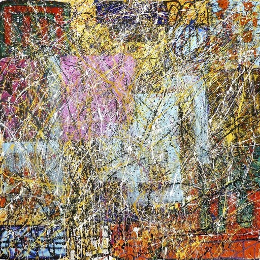 Jean-Jacques MARIE - Gemälde - Abstraction lyrique série B002