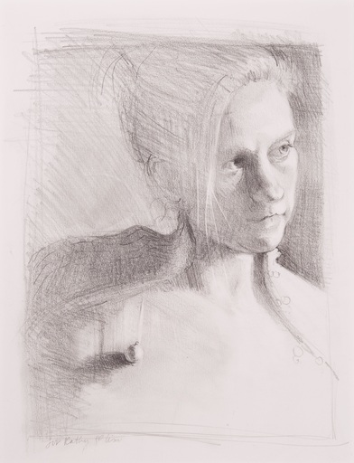 Lisa YUSKAVAGE - Disegno Acquarello - Portrait of KK
