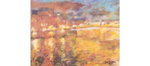Pierre GOGOIS - Pittura - Lumière sur le Pont Neuf