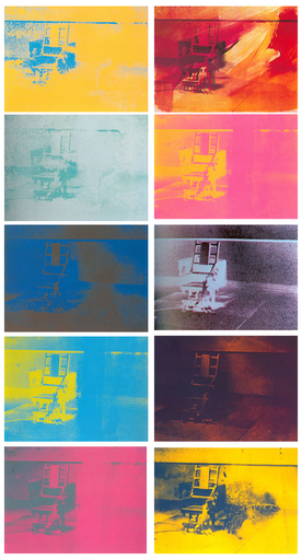 Andy WARHOL - Print-Multiple - Electric Chairs Portfolio