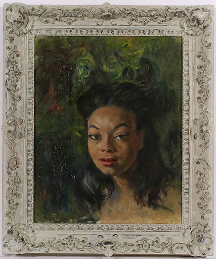 Oscar STÖSSEL - Gemälde -  Oriental Beauty, Oil on Canvas