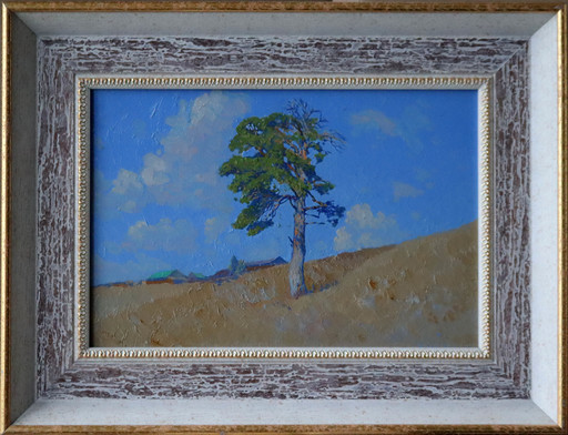Simon L. KOZHIN - Peinture - Pine on a hillside. Kyn