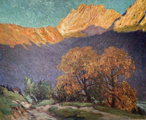 Walter KUPHAL - 绘画 - Landschaft