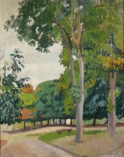 Raoul DUFY - Pintura - Le parc