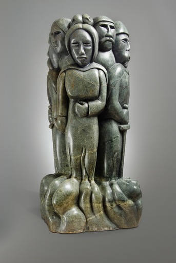 Abraham Anghik RUBEN - Sculpture-Volume - Born of Ice & Fire