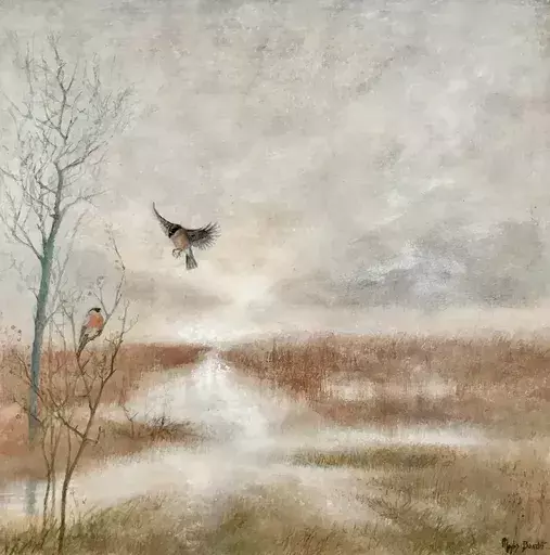 Maylis BOURDET - Peinture - Smoke on the water