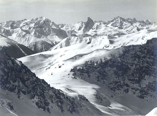 Paul FAISS - Fotografia - Berge mit Schnee bedeckt
