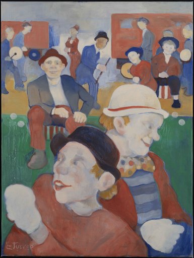 Eric TUCKER - Pittura - Circus Comes to Town