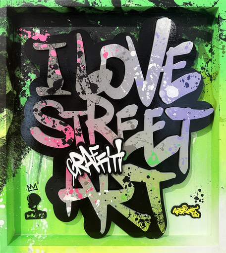 BERTHET ONE - 绘画 - I Love Street Art