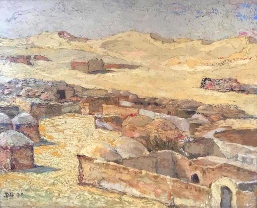 Paul CIROU - Gemälde - View of an Arabic village in Algeria  