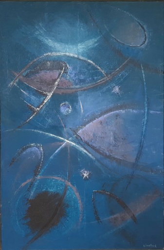 Jean André LOURTAUD - Pittura - Composition abstraite 