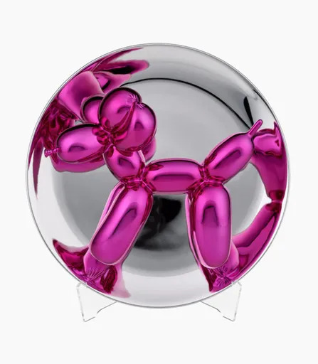 Jeff KOONS - Sculpture-Volume - Balloon Dog Magenta