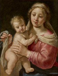 Paolo Emilio BESENZI - Pintura - Madonna with Child