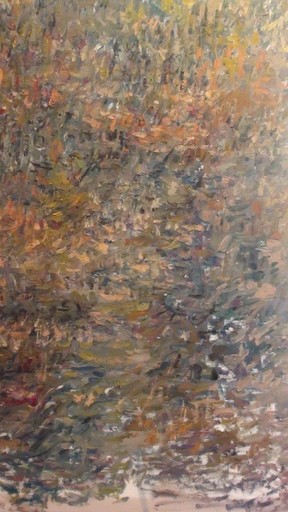 Josiane ZARKA - Gemälde - l'île dans les jardins de Monet