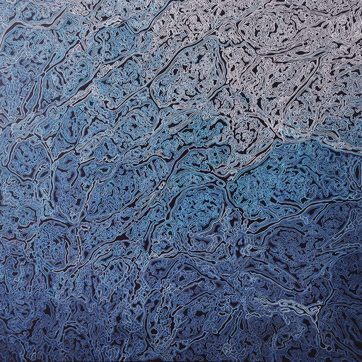 Diana TORJE - 绘画 - In Blue 