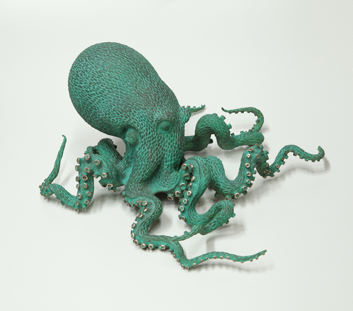 Volodymyr MYKYTENKO - Sculpture-Volume - Octopus Sculpture - Limited Edition of 12
