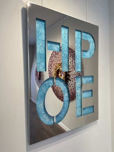 JOSEPH - Skulptur Volumen - Hope, turquoise