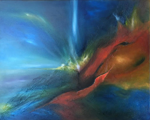 Fabienne RIBEYROLLES - Painting - Pulsar