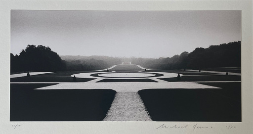 Michael KENNA - Photography - Axial Panorama. Parc de Sceaux 1990