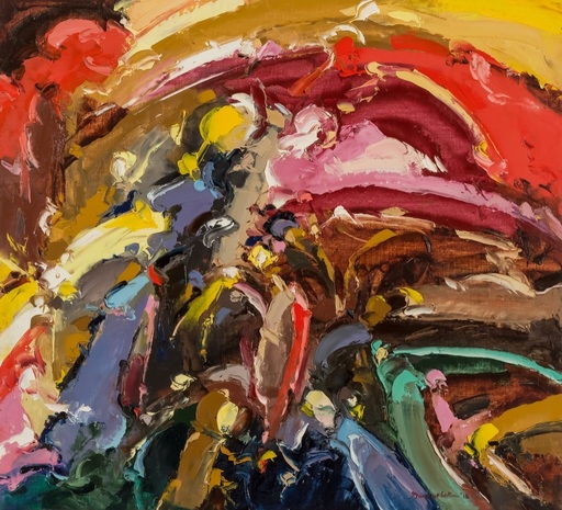 Jordan MANASIJESKI - Gemälde - The Pink Swan