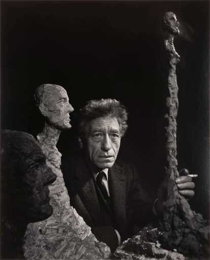ユーサフ・カーシュ - 照片 - Alberto Giacometti (1965)