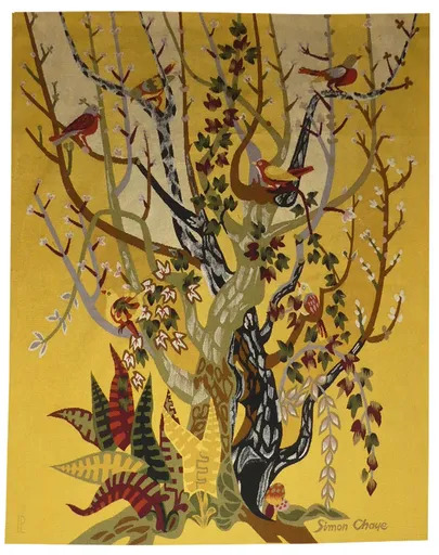 Simon CHAYE - Tapestry - Eclosion