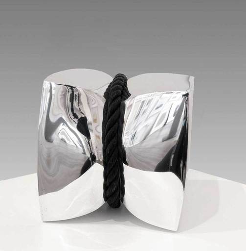 Stephan MARIENFELD - Sculpture-Volume - Kleiner Kubus Aluminium