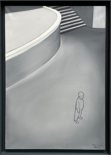 Laszlo FEHÉR - 绘画 - Unter der Treppe