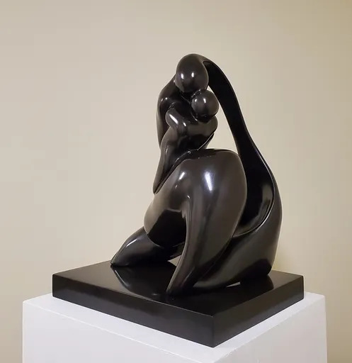 Manuel CARBONELL - Sculpture-Volume - Mother and Child