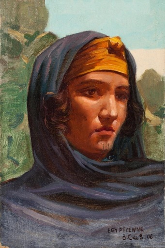 B. CONDE DE SATRINO - Painting -  Lady  