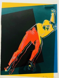Andy WARHOL - Print-Multiple - Speed Skater (from Art and Sports Portfolio) 1