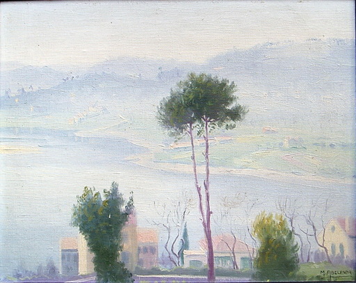 Manuel ABELENDA ZAPATA - Painting - niebla