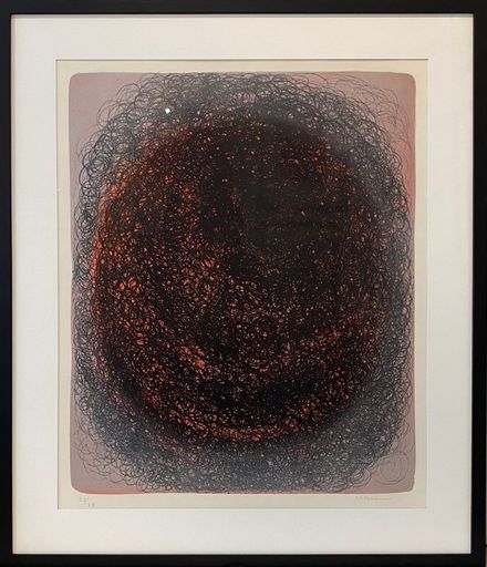 Anna Eva BERGMAN - Print-Multiple - L1-1963 Ringel Univers