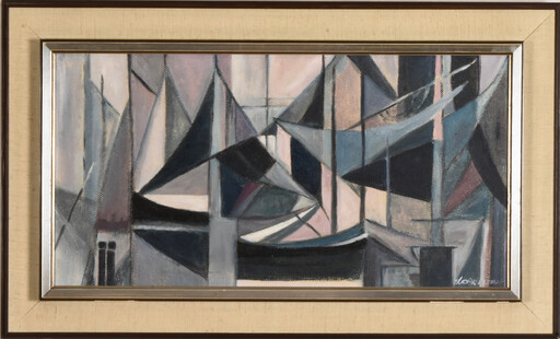 Dora MAAR - Pintura - c.1940-1941 Les voiliers