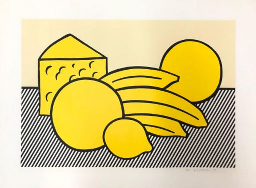 Roy LICHTENSTEIN - Print-Multiple - Yellow Still Life