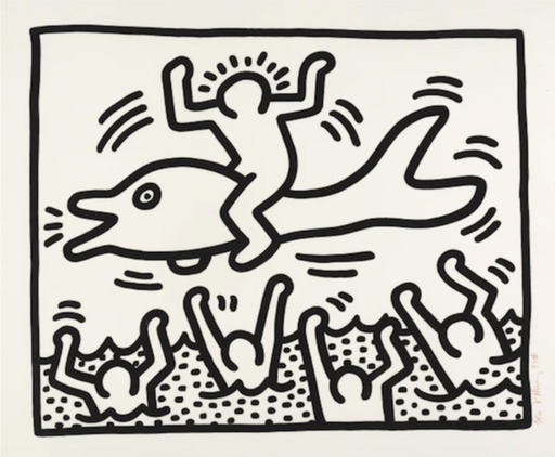 Keith HARING - Print-Multiple - Untitled