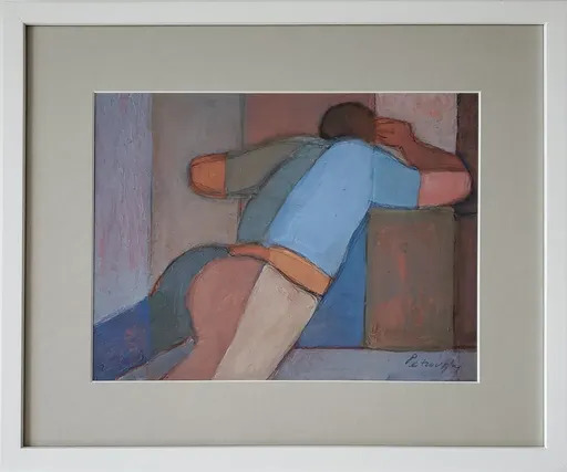 Ivan PETROVSKY - Dessin-Aquarelle - Descansando