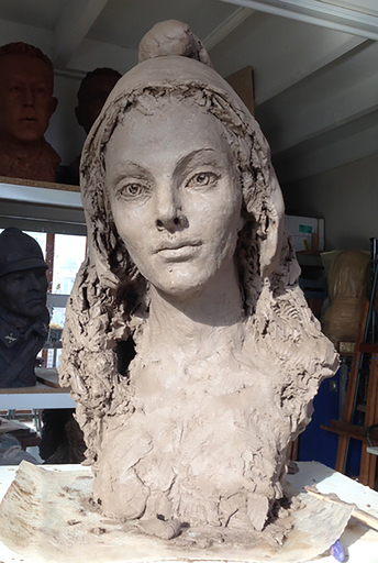 Nacéra KAINOU - Skulptur Volumen - Marianne