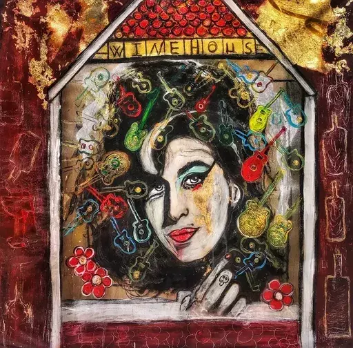 Suzi FADEL NASSIF - Painting - Winehouse
