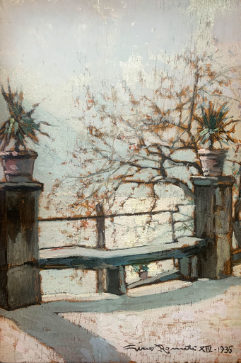 Gino ROMITI - Peinture - Terrazza del Belvedere