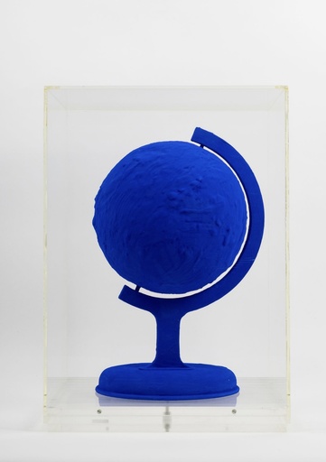 Yves KLEIN - Skulptur Volumen - La Terre bleue