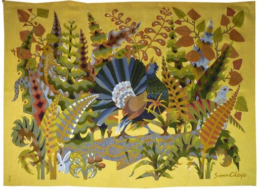 Simon CHAYE - Tapestry - le grand tétras
