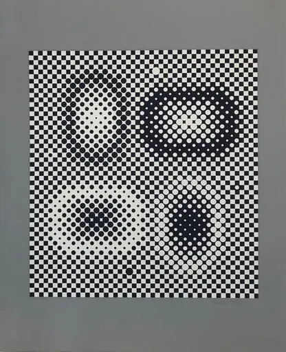 维克多•瓦沙雷利 - 版画 - Me-Ta 