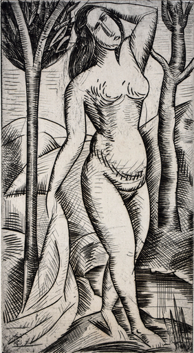 André DERAIN - Print-Multiple - Nude Bather among the Trees | Baigneuse nue aux arbres