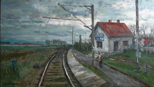 Vasyl DZHABRAYLOV - Peinture - After rain